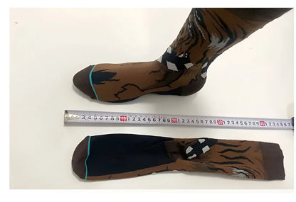 1 pair Autumn Winter Anime Socks Movie Women socks Master Yoda R2-D2 Cosplay Socks Wookiee Jedi Knight Novelty Men's Socks 37-45