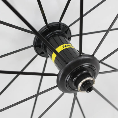 Newest 700C 40mm Road bike 6061 Aluminum alloy bicycle wheelset clincher rim Thru Axle center lock Disc brake hub for 8/9/10/11S