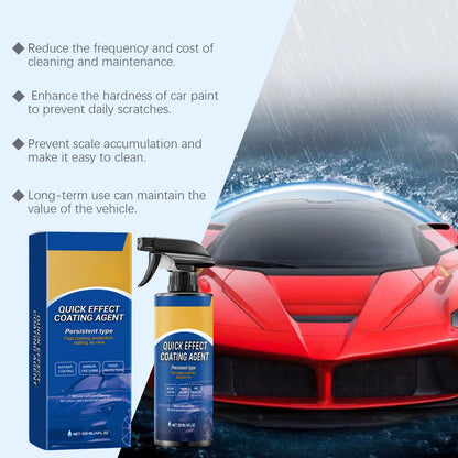 1-5PCS Car Nano Coating Spray Auto Quick-Dry Coating Hydrophobic Protection Polishing Maintenance Renewal  Agent Accessories