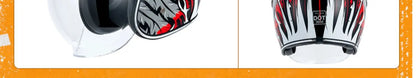 VCOROS Carbon fiber Retro Motorcycle Helmet Half Open face helmet fiberglass Cascos para motos DOT Certification