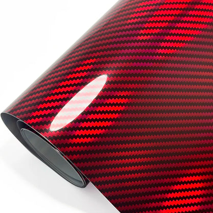 High Gloss Laser Blue Carbon Fiber Vinyl Film  Motorcycle Body Stickers Rainbow Car Film Covers Accessories Wrap Foil Sticker