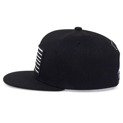 Unisex American Flag Embroidery Hip-hop Hats Spring Autumn Outdoor Adjustable Casual Baseball Caps Sunscreen Hat Sports Cap