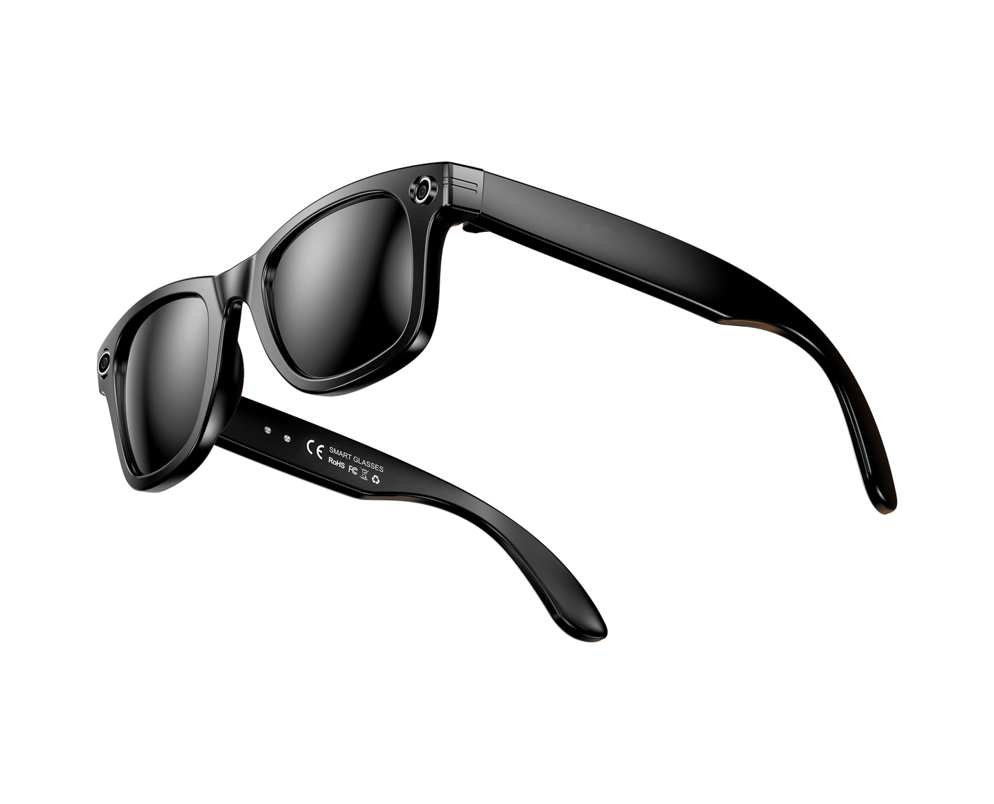 Smart AI Glasses 8MP Camera WiFi AI Translation Anti-Shake Bluetooth waterproof 4K Video photo capture Light music Sunglasses