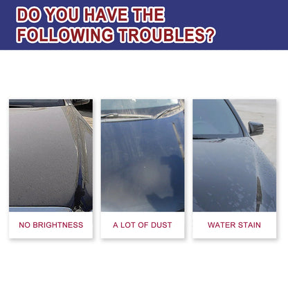 Car Nano Ceramic Coating Spray for Cars Hydrophobic Paint Sealant Restores Black Color & High Gloss Long Lasting Protection