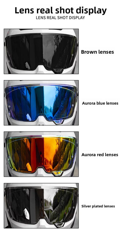 Motorcycle Helmet All-Season Universal Retro Men's Bike Racing Street Bike Riding Running Motorcycle Riding Safety Helmets