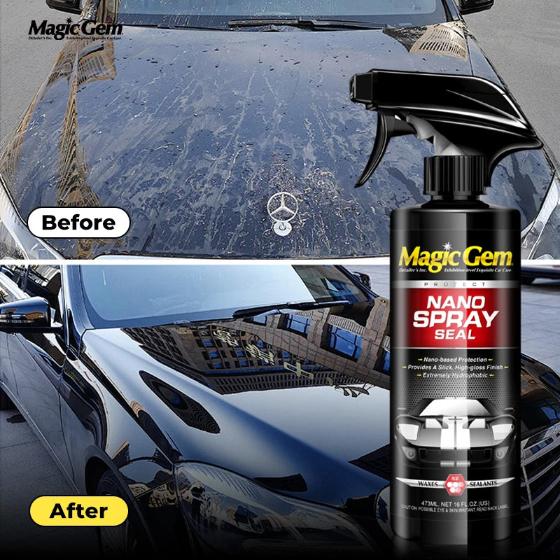 Magic Gem Car Ceramic Nano Coating Liquid For Toyota  Crystal Hydrophobic Layer Polishing Paint Agent Car Polish Nanos Coatings