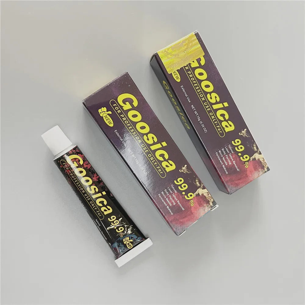 Newest Genuine 99.9% Goosica Tattoo Cream Pink Before Permanent Makeup Microblading Eyebrow Lips 10g