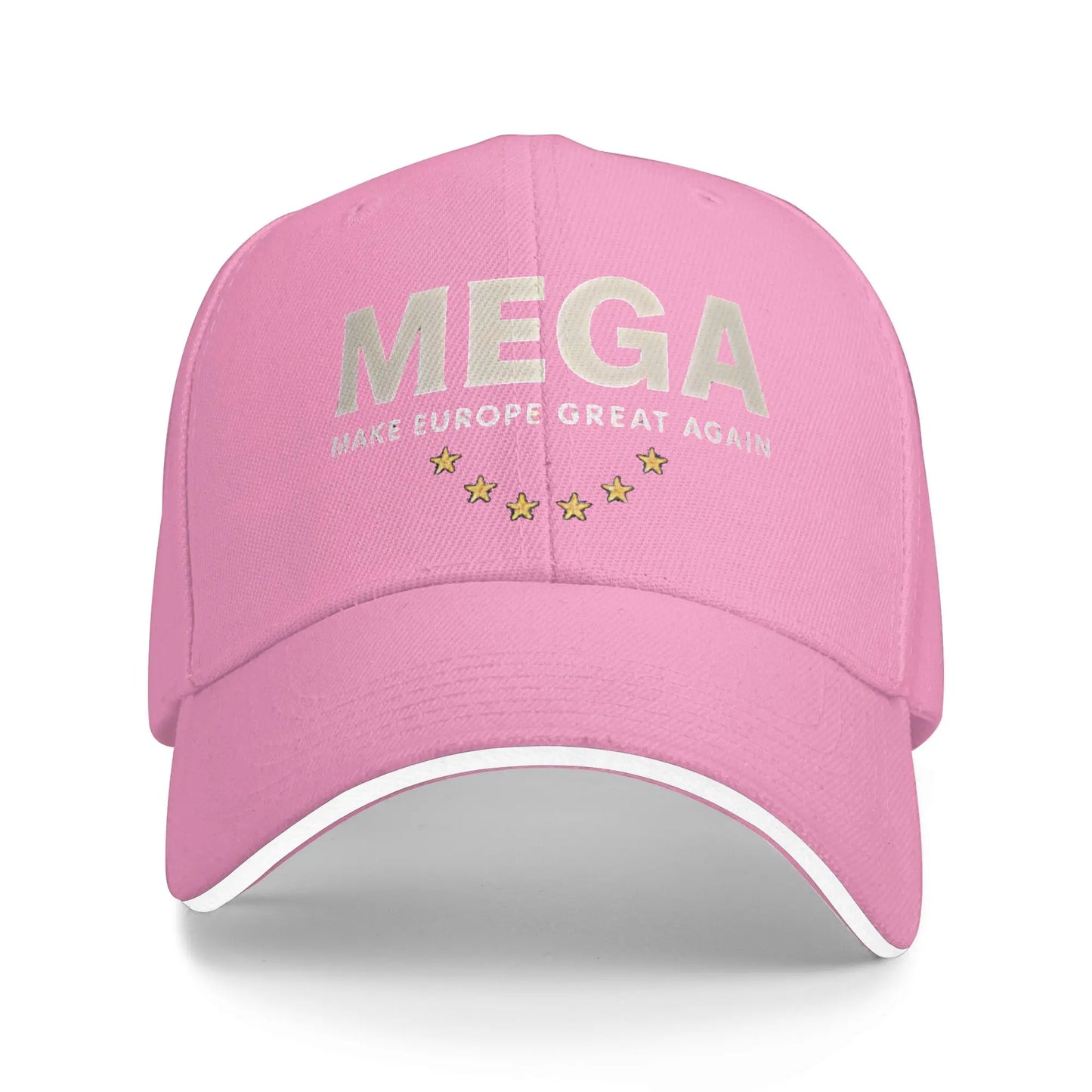 MEGA Make Europe Great Again  Baseball Cap Classic Unisex Men Trucker Hat Dropshipping Custom Logo Hiking Fishing Baseball Caps