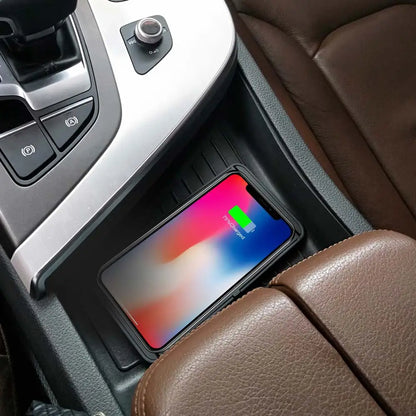 Car Wireless Charger Non-Slip Pad Silicone Fast Charging Wireless Charger for Car for IPhone 15 14 Xiaomi Huawei Samsung S23 S22