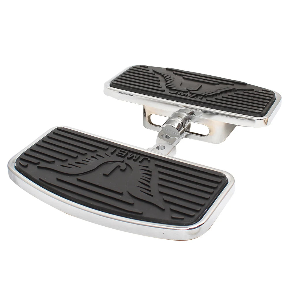 Adjustable Motorcycle Adjustable Passenger Floorboard Mount-Style Foot Rest Floorboards For Harley Dyna Electra Glide