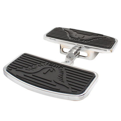 Adjustable Motorcycle Adjustable Passenger Floorboard Mount-Style Foot Rest Floorboards For Harley Dyna Electra Glide