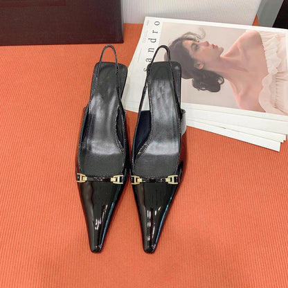 Luxury High-Heeled Sandals Women Sexy Pointed-Toe High Heels for Ladies Summer Comfortable Elegant Women Shoes