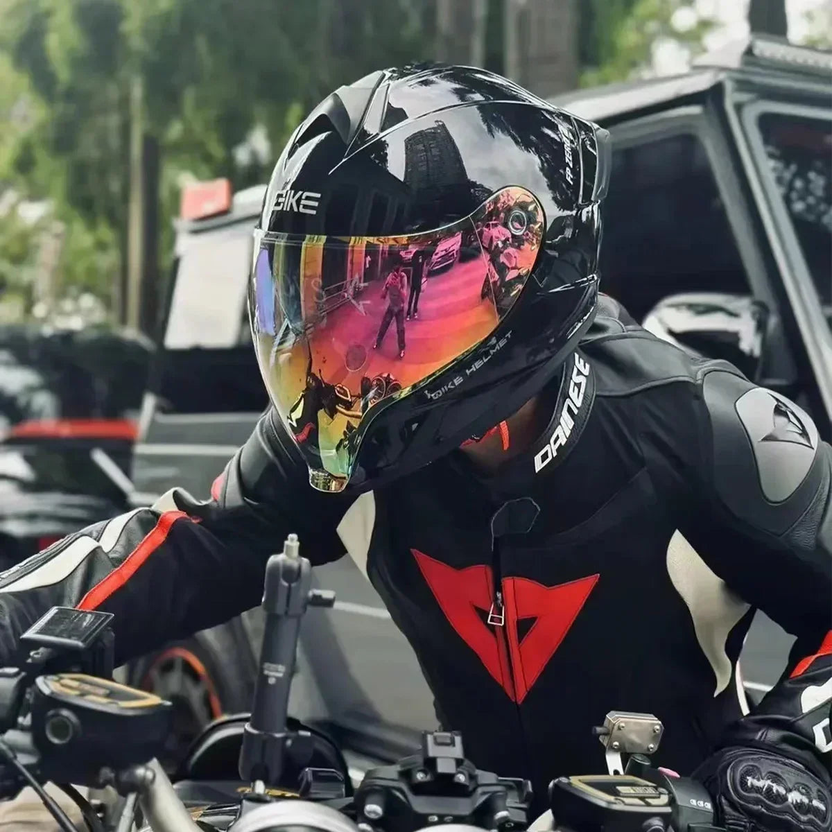 New Spider Motorcycle Helmet Full Face  Long Visor Racing Off-Road Helmet Double Lens Cascos Para Moto Capacete DOT Casco Moto