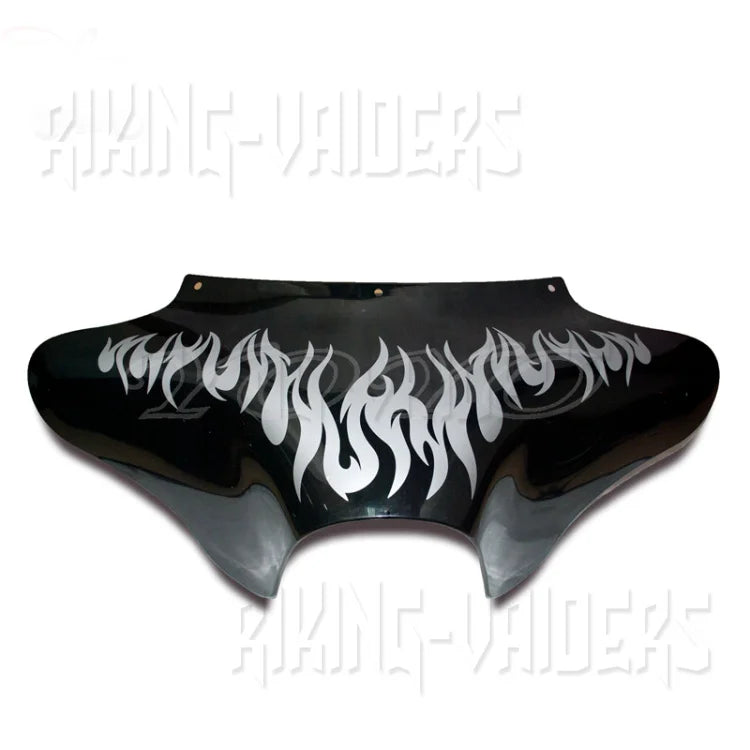 Suitable for Harley Glide, Street, Flagship, Glide 1996-2013 New Modification, Hood Decal, Latte, Sticker