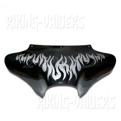 Suitable for Harley Glide, Street, Flagship, Glide 1996-2013 New Modification, Hood Decal, Latte, Sticker