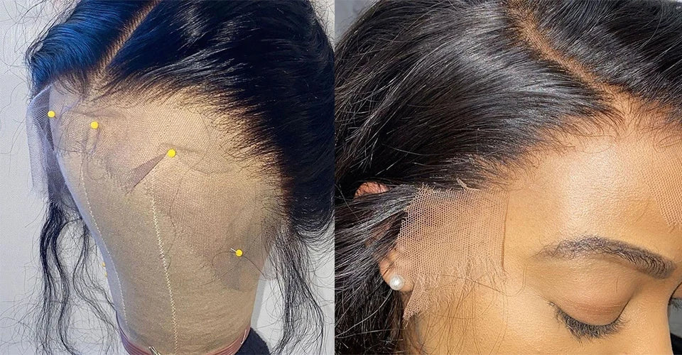 180D 13X4 Straight Lace Front Wigs Straight Human Hair Wigs For Women Human Lace Wigs Brazilian Lace Wigs Straight Frontal Wigs