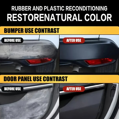 Auto Plastic Restorer Back To Black Gloss Car Cleaning Products Autos Polish And Repair Coating Renovator For Cars Detailing