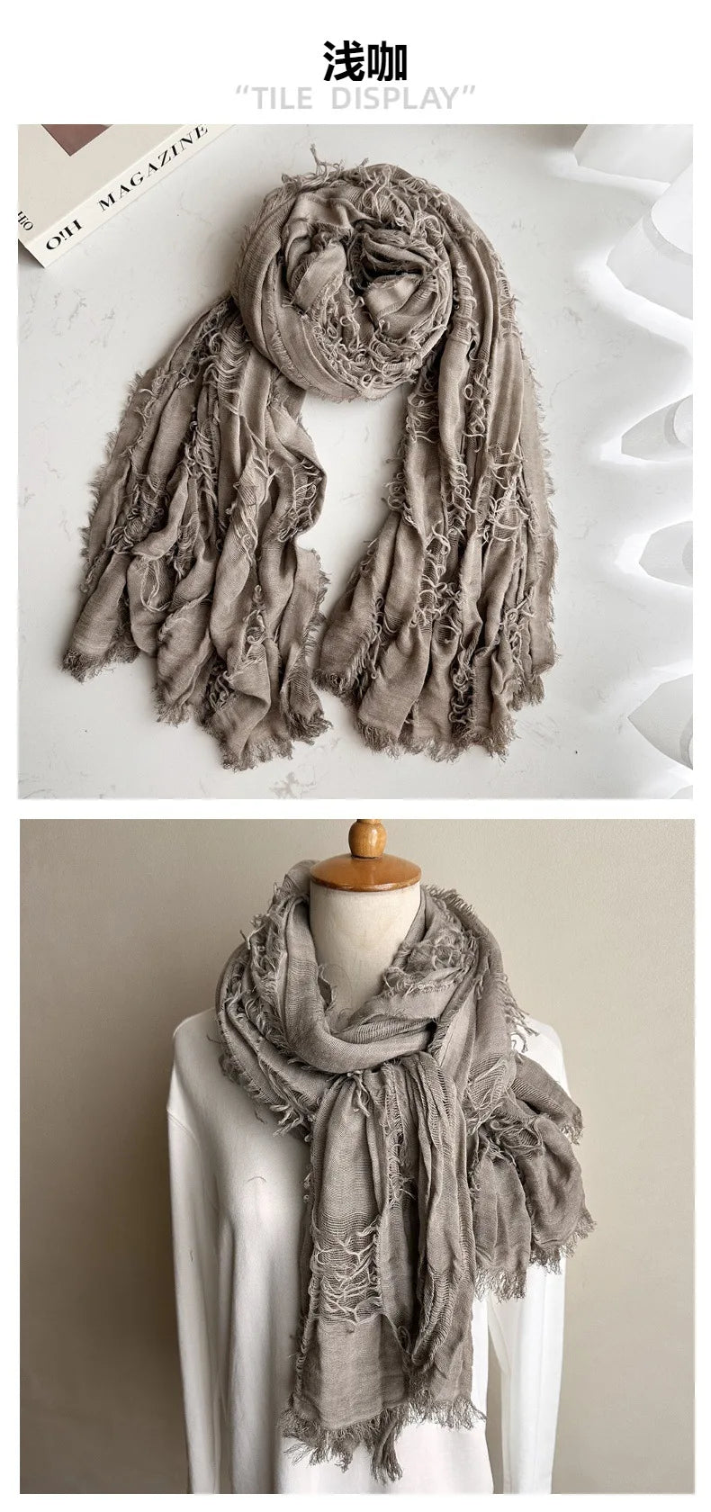 Ruins Style Unisex Steampunk Hip Hop Cotton Linen Scarf Retro Apocalyptic Scarves Techwear Capes Outdoor Tactical Shawl