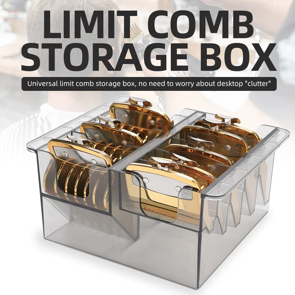 Universal Hair Clipper Storage Box Limited Position Comb Storage Rack Style Hair Clipper Accessories Salon Hair Clipper Tools
