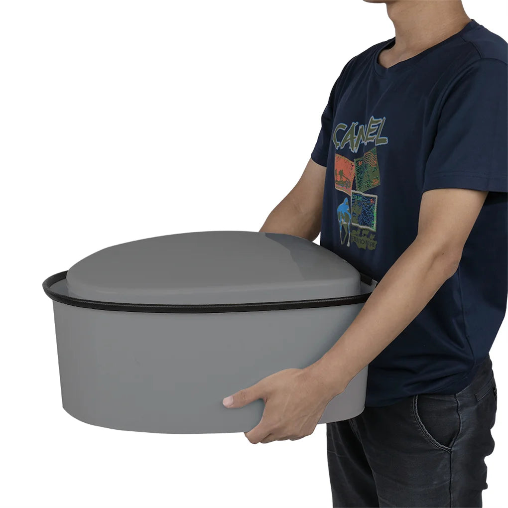 Portable Toilet for Camping Porta Potty with Detachable Inner Bucket Travel Toilet for Outdoor Camping Long Road Trip