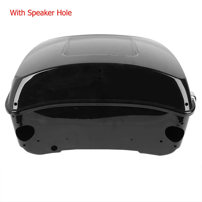 Motorcycle King Trunk Rack Backrest For Harley Touring Street Glide Road Glide 2014-2025