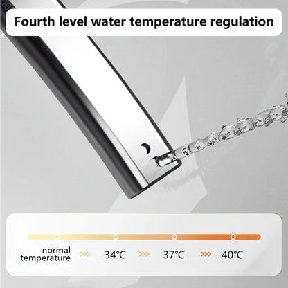 D132 Smart Toilet Bidet with Auto Flush Heated Seat Warm Water Sprayer Deodorizer Air Dryer Remote Control Intelligent LED Displ