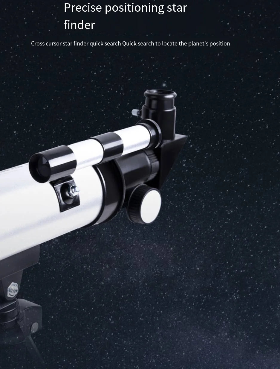 Professional Astronomical Telescope Zoom HD High-Power Tripod Space Star View Moon Binoculars Children Students Teaching Aids