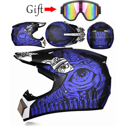 ORZ-905 Off road racing motorcycle helmet bicycle speed drop DH full helmet rally off-road helmet