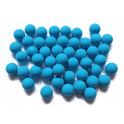 100 X .68 Cal Paintball Kinetic Round for Self Defense - Reusable .68 Caliber Nylon Balls for Byrna SD and T4E HDR