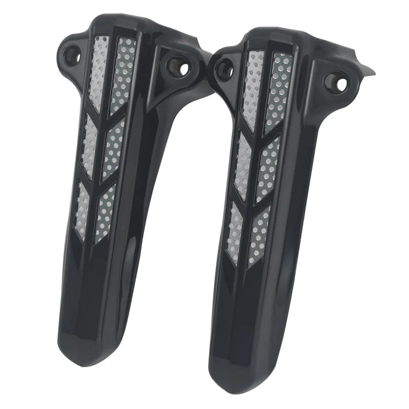 1pair Front Lower Fork Leg Covers For Harley Touring Road King Street Glide Ultra Limited FLHT FLHX FLHR 2014-2022