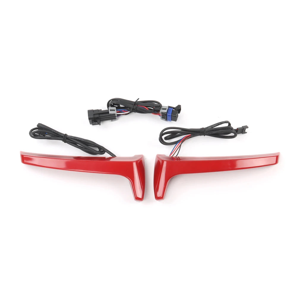 For Indian Challenger  Motorcycle Led Saddlebag Brake Flowing Turn Signal Accent Light