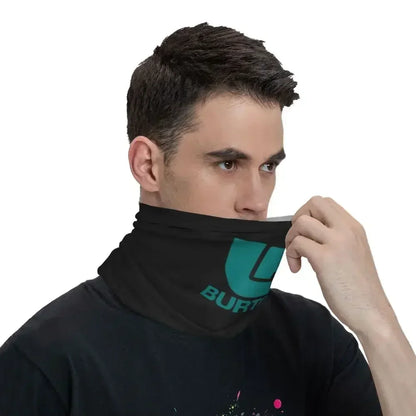 Burton Snowboard Sportive Bandana Neck Cover Printed Wrap Scarf Multifunction Balaclava Outdoor Sports For Men Women Adult