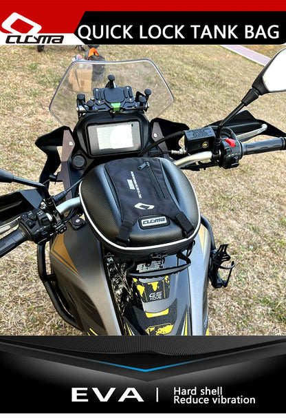 Tank Bag For Street Triple 765 Speed Triple 1050 Daytona 675 Sprint Trident 660 Tiger 1200 900 800 Motorcycle Quick Lock Luggage