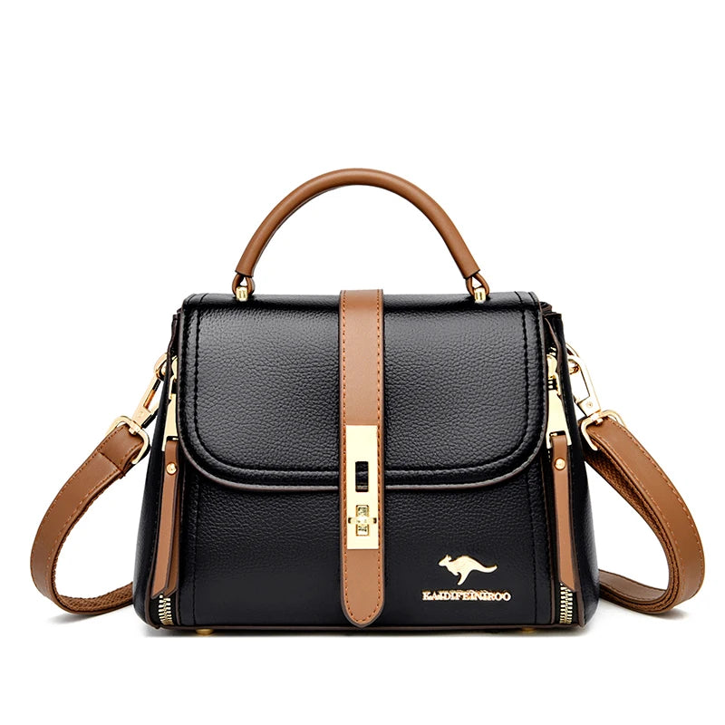 Genuine Brand Purses and Handbags Crossbody Luxury Designers High Quality Leather Fashion Messenger Shoulder Bags Tote Cover Sac