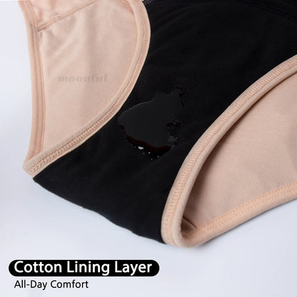 3PCS/Lot Menstrual Panties Woman Very Abundant Flow Menstruation Underwear High Waist Leak Proof Period Panties for Girls Set