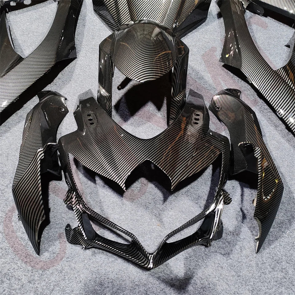 Carbon Fibre Gloss Motorcycle Fairings for Gsxr 600 750 K8 2008 2009 2010 Fairing Kit Gsxr600 Gsxr750 08-10 Bodyframe Cowl Shell