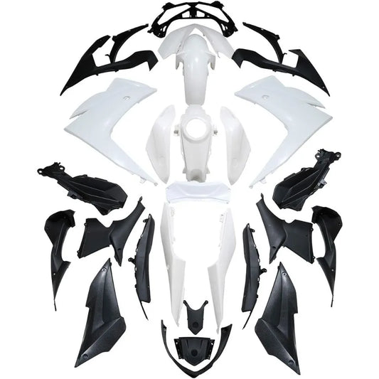 Unpainted Injection Fairing Bodywork Designed for Yamaha YZF R3 20152018 and YZF R25 Motorcycles Lightweight Aerodynamic Fit fo