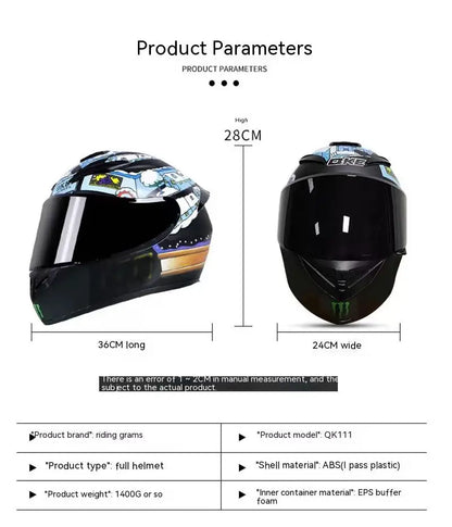 DOT Unisex Motorcycle Helmet Full Helmet Safety Helm Helmet Outdoor Riding Casco Moto Capacetes Helmets four seasons Universal