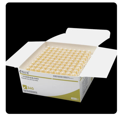 Disposable 34g Medical Small Needle 1.5mm 2.5/4mm Micro Cosmetic Single Head Ultra Small Needle