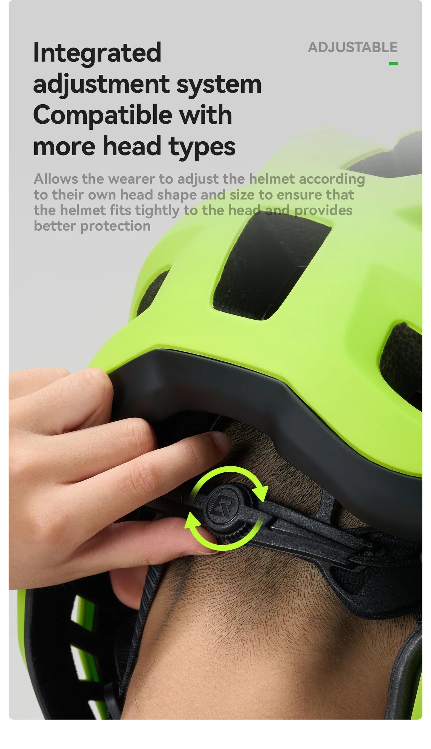 ROCKBROS Child Cycling Helmets Detachable Full Face Helmet Lightweight Adjustable Bicycle Scooter Helmet Safety Breathable