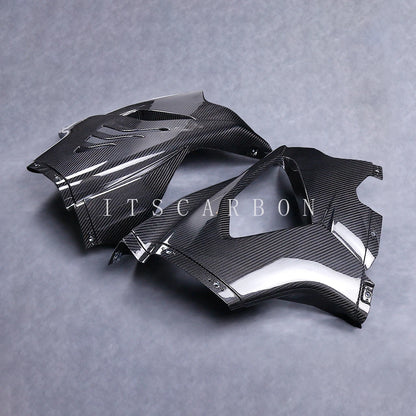100% Pure Dry Carbon Fiber Race Shell Parts Fender Winglets Cover Fairing Kits For BMW S1000RR M1000RR 2024 2023 2022