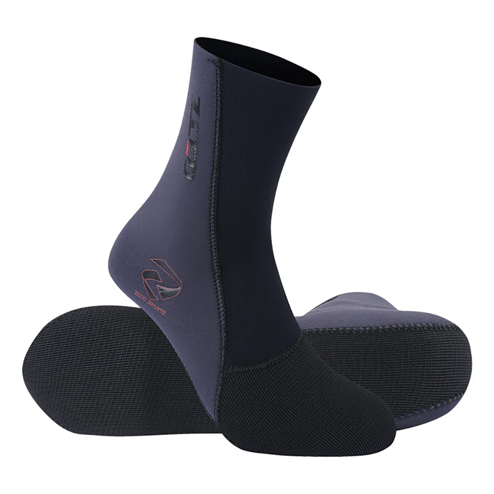 5mm/3mm/1.5mm Neoprene Diving Socks Anti Slip Beach Wetsuit Surfing Boots Water Socks Sand Proof Warm Blind Seam Diving Socks