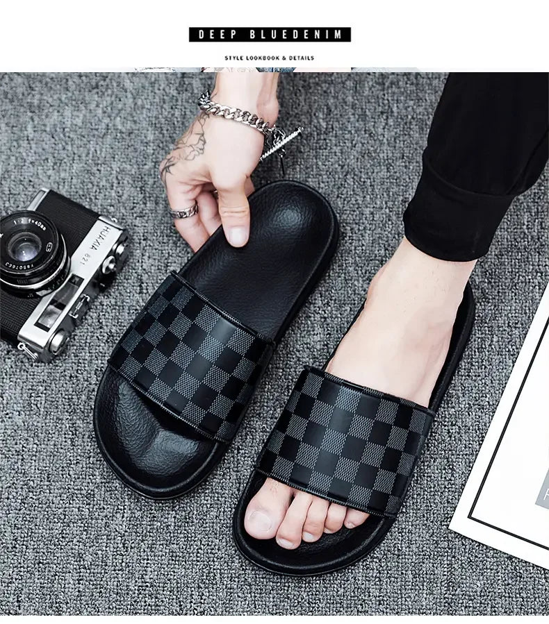 Unisexual Home Flip Flops Indoor Beach Shoes Summer Sandals Outdoor Beach Shoe Slippers Women Casual Slides Multi-Style