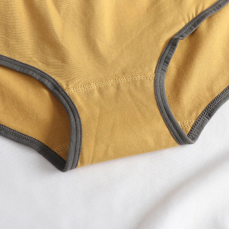 Women Cotton Panties Ladies Sexy Letter Sports Seamless Briefs Beathable Antibacterial Lingerie Solid Underwear Female Intimates