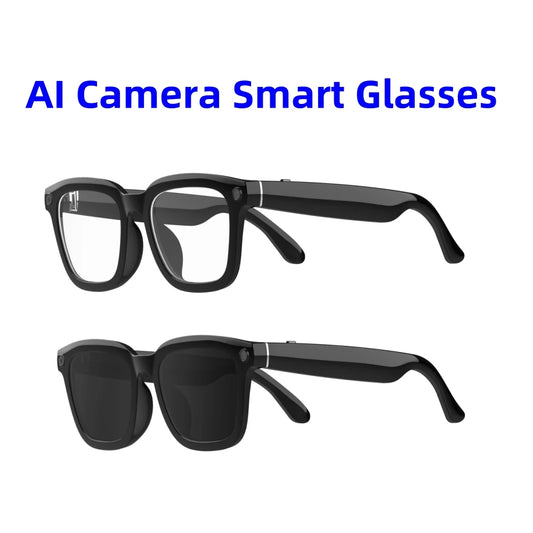High Level Smart Glasses Wireless Real-Time Translation Glasses with AI Photography Voice Calls Music Playback Versatile