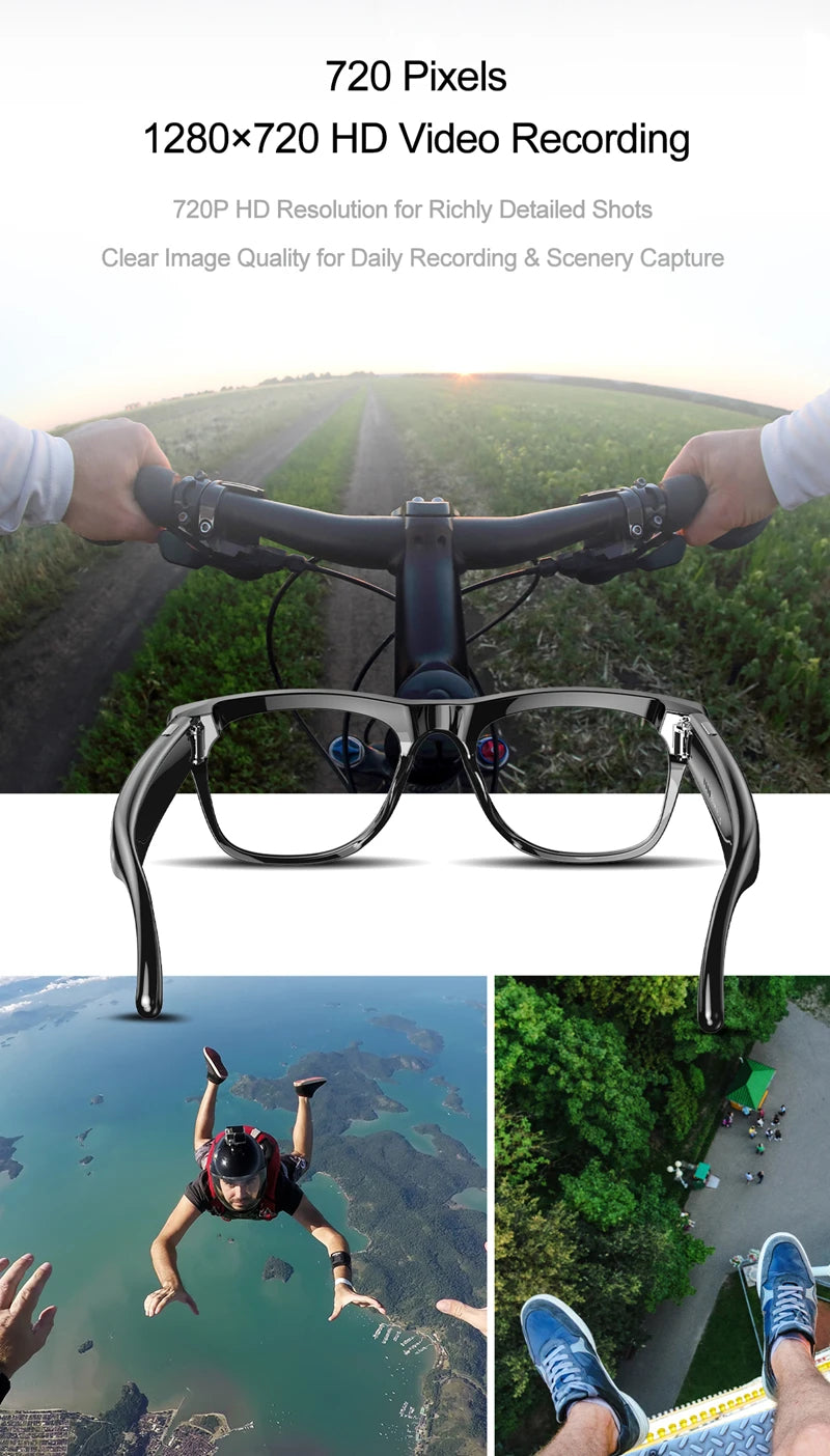 Xiaomi 8K AI Smart Glasses HD Photochromic Multifunction Bluetooth Calling Voice Assistant Music Player Translate Camera Glasses