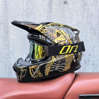 ORZ's new motorcycle off-road helmet, rally helmet, and mountain bike downhill helmet