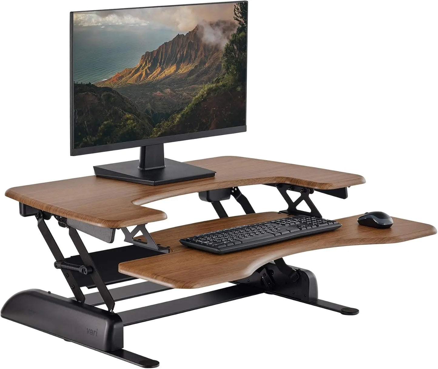 Desk Pro Plus 36 - Dual Monitor Standing Desk Converter - Adjustable Desk Riser with 11 Height Settings - Stand Up Ho.Customized