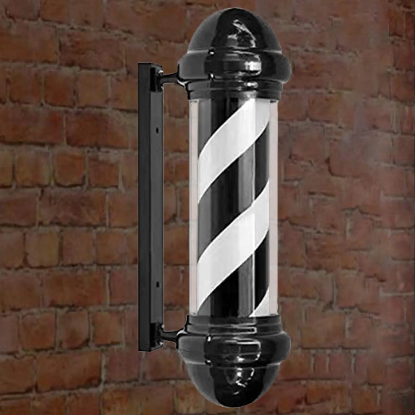 Barber Pole Wall Hanging Hair Salon Open Sign for Outside Indoor Barbershop