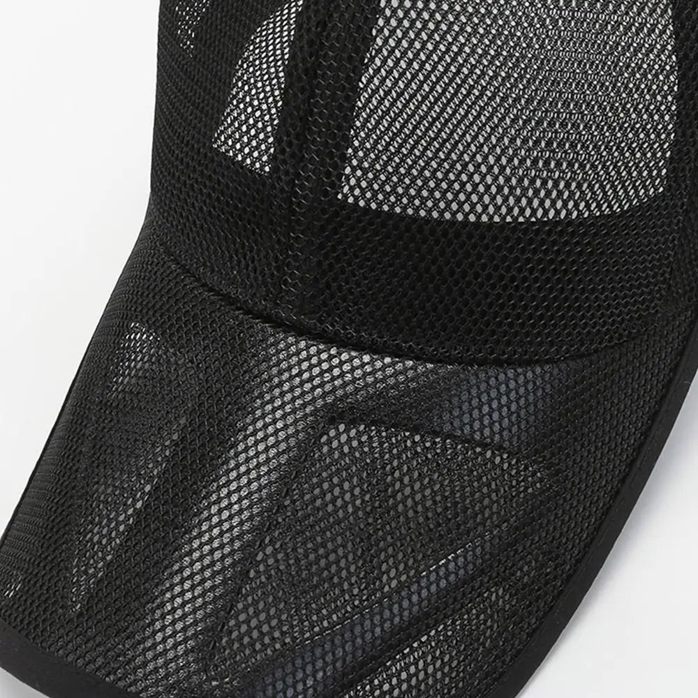 Quick Dry Outdoor Sports Adjustable Fashion Full Mesh Hats Baseball Cap Sun Protection Caps Summer Sunscreen Hats